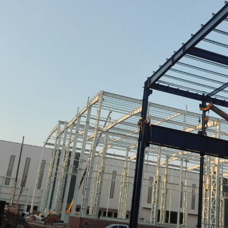 H Beam Q235 کارگاه حجر فلزی کارگاه های ساختمانی فلزی کارگاه های ساختمانی