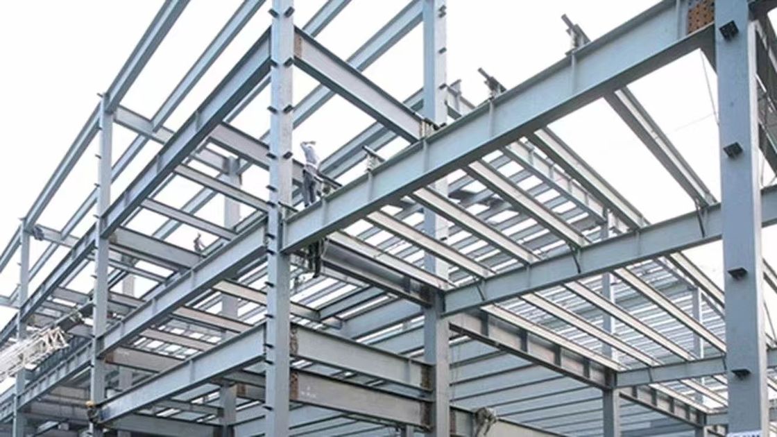 صنايع صنايعي با تاييد ISO / CE کارگاه ساخت و ساز فولادي کارخانه ساخت و ساز پيش ساخته