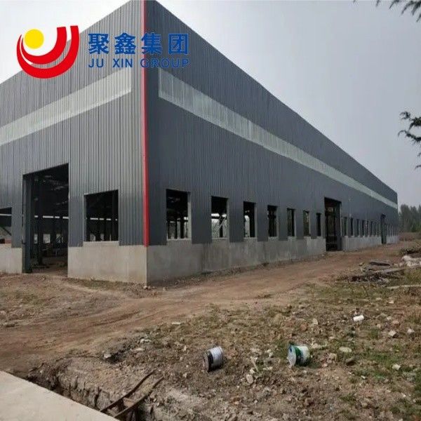 انبار فولاد ارزان قیمت ساختمان کارگاه ساختمانی فولاد سبک سفارشی